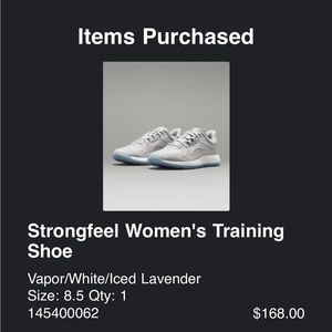 Lululemon Strongfeel Shoe